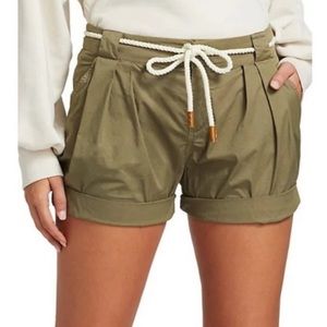 Army Green Frame Shorts. Size 8